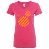 Women’s Glitter V-Neck T-Shirt Thumbnail